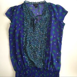 • Sam & Max floral Chiffon shirt sleeve top